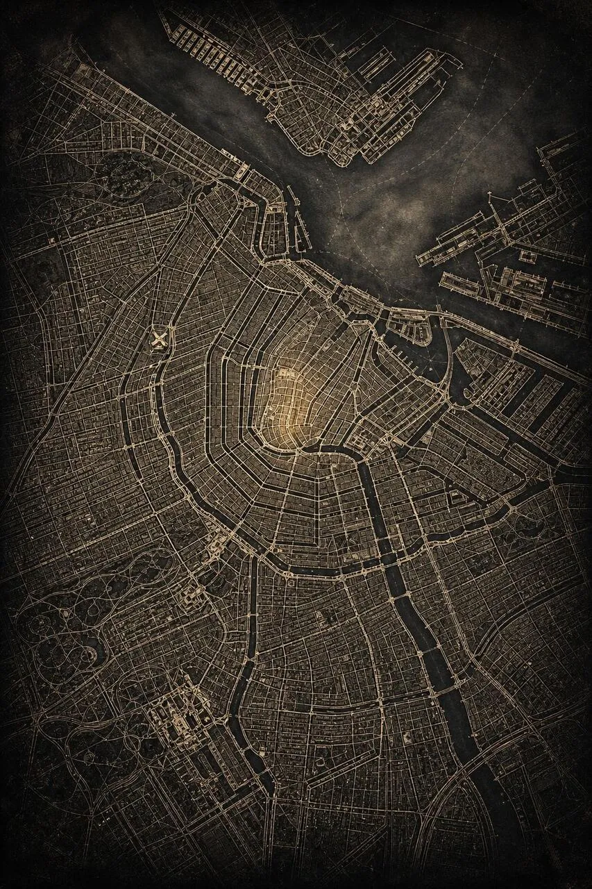Amsterdam — olfactive map.