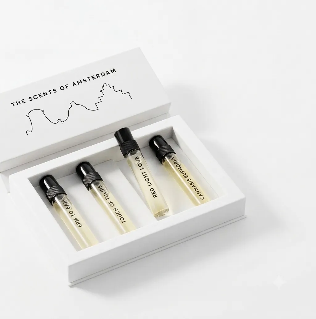 The Discovery Set, slightly opened, four 3 ml vials